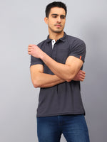 Contrast Placket Polo