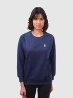 Women's Recycled Cotton Sweatshirt: Royal Blue