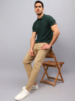 Contrast Placket Polo