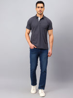 Contrast Placket Polo