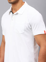 Contrast Placket Polo