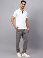 Contrast Placket Polo
