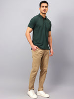 Contrast Placket Polo