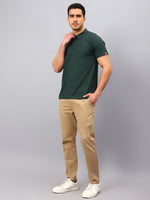 Contrast Placket Polo