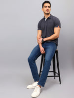 Contrast Placket Polo