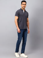 Contrast Placket Polo