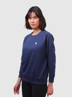 Women's Recycled Cotton Sweatshirt: Royal Blue