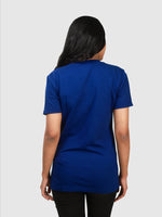 Women's Supima V-Neck: Dark Blue