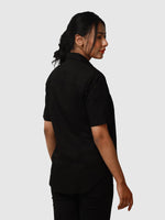 Women's HEMP Shirt: Black