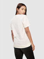 Women's Supima V-Neck: Coconut Milk