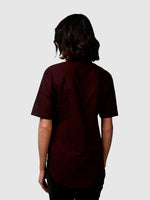 Women's HEMP Shirt: Wine