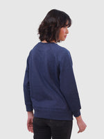 Women's Recycled Cotton Sweatshirt: Royal Blue