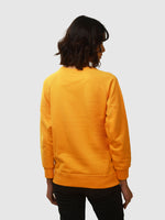 Women's Recycled Cotton Sweatshirt: Sunrise Yellow