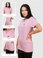 Supima V-Neck: Lavender