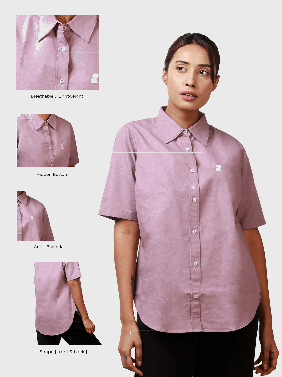 HEMP Shirt: Lavender